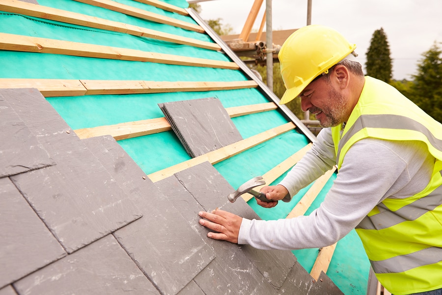 Slate roof repair in Bolton BL2